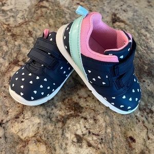 Carter’s Baby Every Step Heart Sneakers - Size 5.5